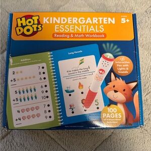 Hot Dots Kindergarten Essentials Reading and Math